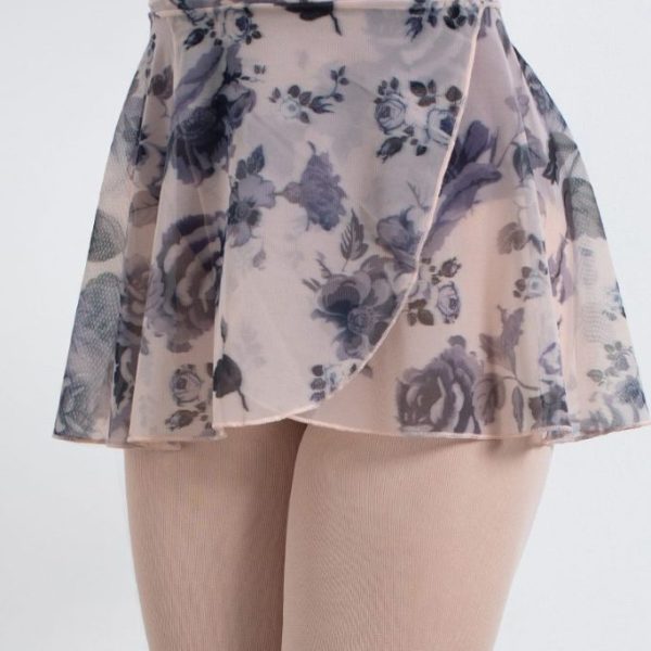 Gonnellino danza con stampa floreale, mod. Carrie